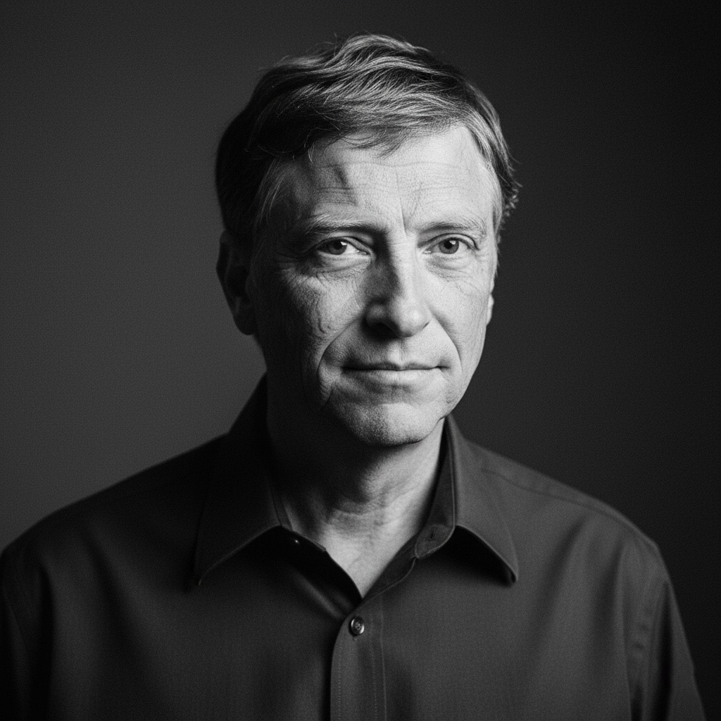 Bill Gates portrait