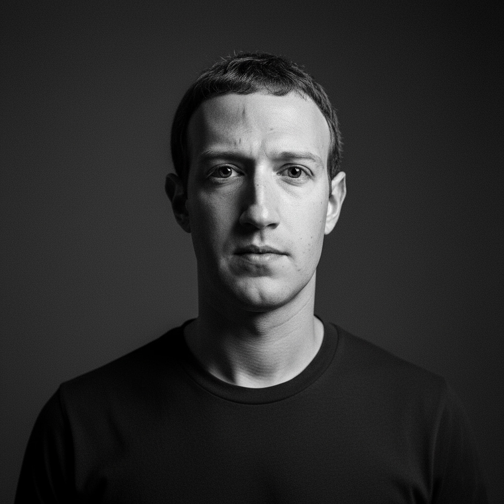 Mark Zuckerberg portrait